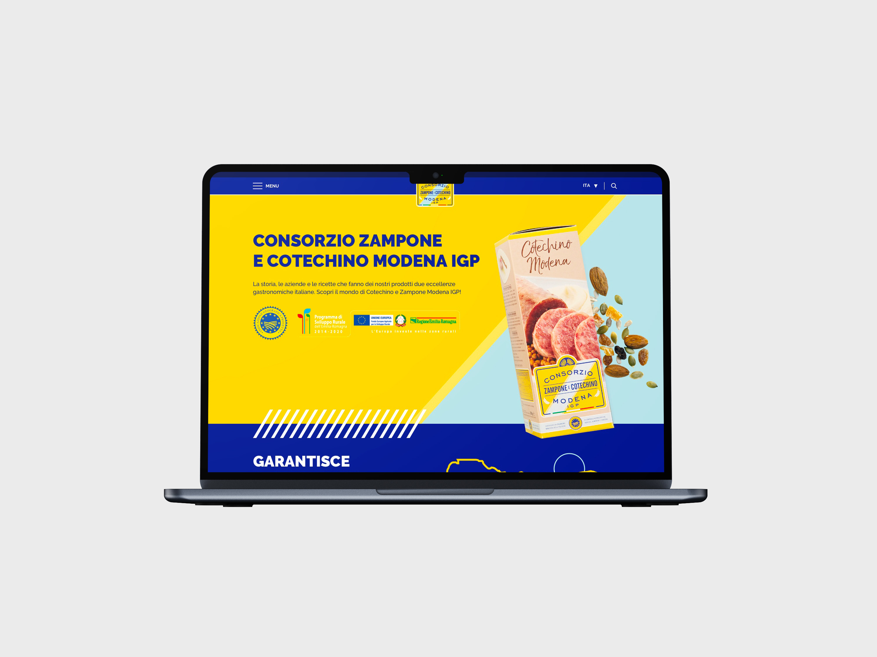 Consorzio mockup home