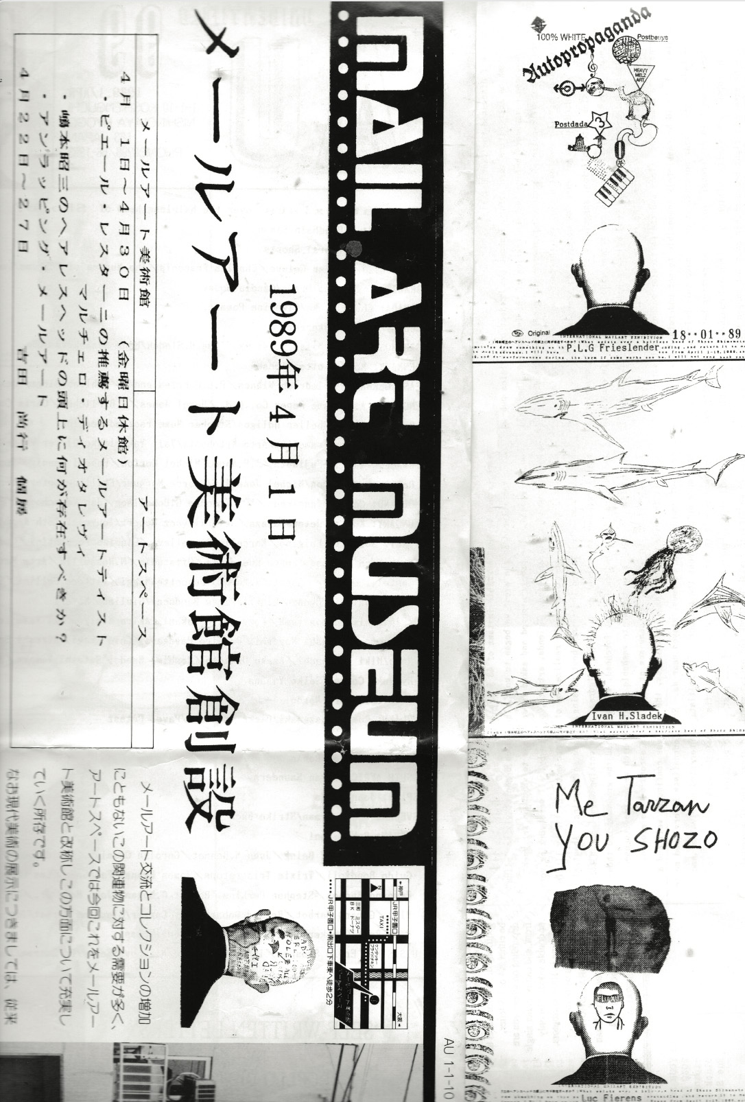Luc Fierens - Mail Art